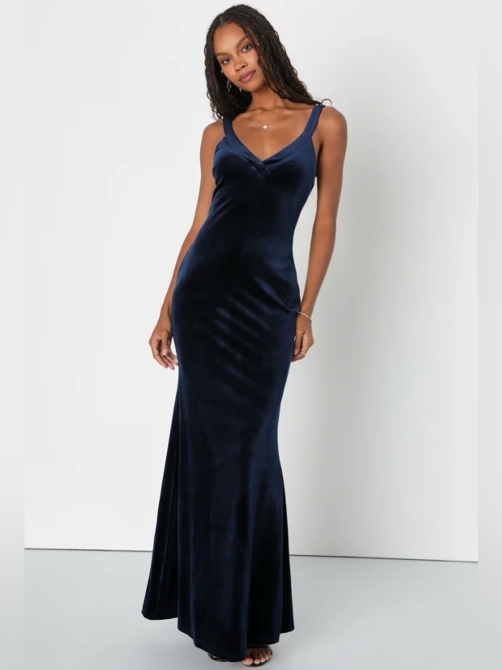 Lulus Velvet Dress